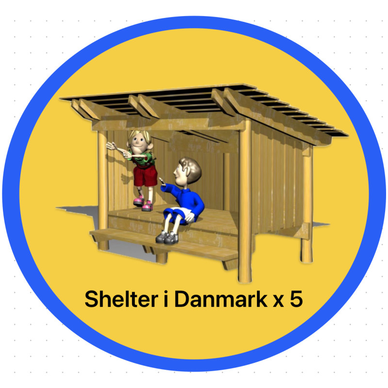 5 x Shelter DK